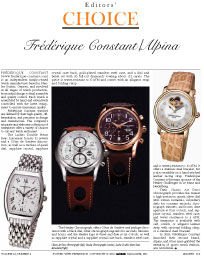 Frederique Constant/Alpina